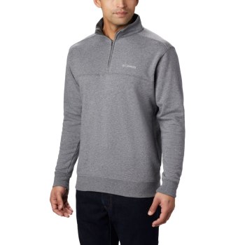 Columbia Pullover Heren, Hart Mountain II Half Zip Tall Grijs, 79AQGLZWE